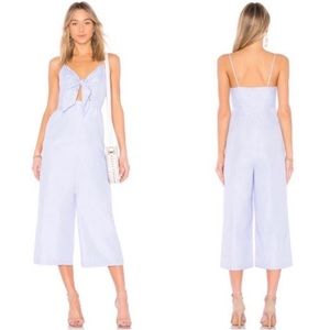English Factory Striped Blue Jumpsuit